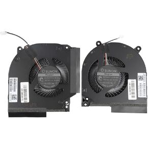 مروحة تبريد جديدة لوحدة المعالجة المركزية + GPU لـ HP Victus 9 16-R TPN-C169 N44738-001 JPR60 JPP67 JPR68 JPP61 MG75091V1-C180-S9A MG75091V1-C190-S9A DC12V 9.60 واط مروحة تبريد هادئة