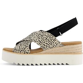 TOMS Women’s Diana Crossover Wedge Sandal