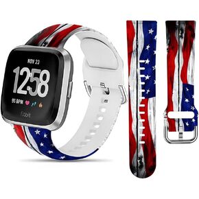 سوار رياضي متوافق مع Versa 4/Versa 3/Sense 2/Sense للنساء والرجال، حزام معصم بديل مرن للساعة الذكية Versa 4/Versa 3/Sense 2 in Kuwait