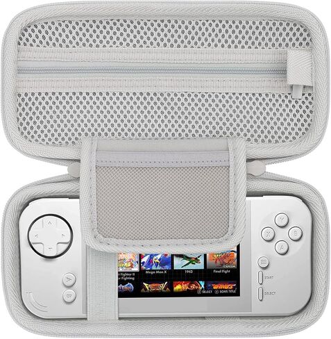 Aenllosi Hard Carrying Case for Blaze Evercade EXP-R Retro Gaming Handheld Console, Evercade Game Console Organizer（Case Only） in Saudi Arabia