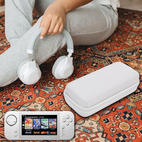 Aenllosi Hard Carrying Case for Blaze Evercade EXP-R Retro Gaming Handheld Console, Evercade Game Console Organizer（Case Only） in Saudi Arabia
