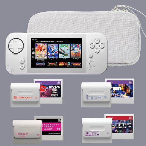 Aenllosi Hard Carrying Case for Blaze Evercade EXP-R Retro Gaming Handheld Console, Evercade Game Console Organizer（Case Only） in Saudi Arabia