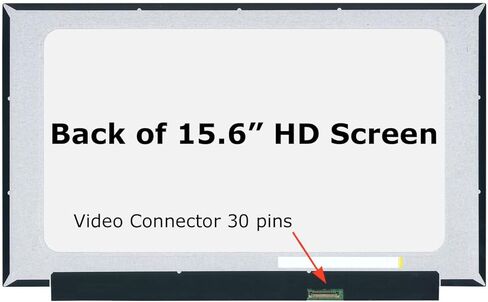 SCREENARAMA New Screen Replacement for B156XTN08.0 H/W:0A, HD 1366x768, Glossy, LCD LED Display with Tools in Saudi Arabia