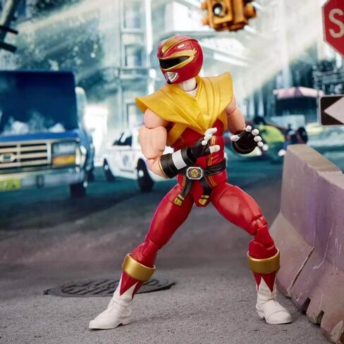 Hasbro Power Rangers x Street Fighter Lightning Collection Figurine Morphed Ken Soaring Falcon Ranger 15 cm in Saudi Arabia