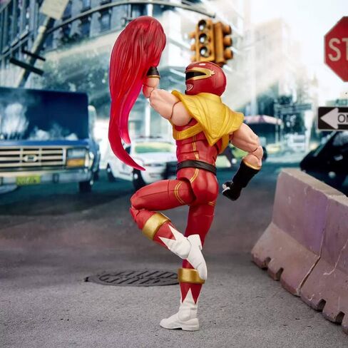 Hasbro Power Rangers x Street Fighter Lightning Collection Figurine Morphed Ken Soaring Falcon Ranger 15 cm in Saudi Arabia