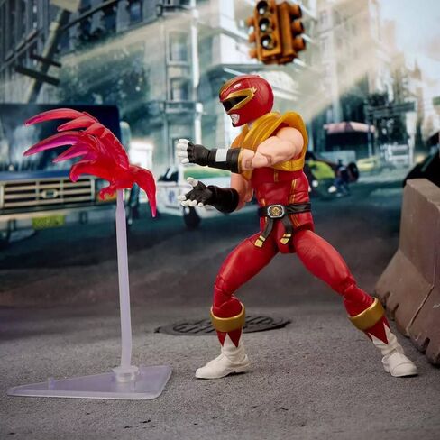 Hasbro Power Rangers x Street Fighter Lightning Collection Figurine Morphed Ken Soaring Falcon Ranger 15 cm in Saudi Arabia