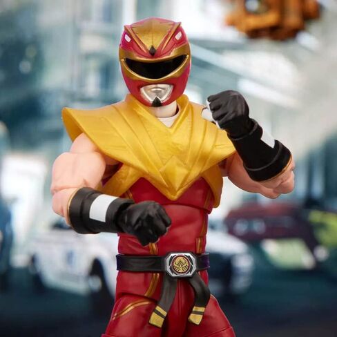 Hasbro Power Rangers x Street Fighter Lightning Collection Figurine Morphed Ken Soaring Falcon Ranger 15 cm in Saudi Arabia