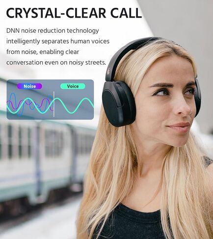 سماعات ايديفاير W830NB اللاسلكية فوق الاذن مع خاصية إلغاء الضوضاء النشطة 45 ديسيبل، وقت تشغيل 94 ساعة، صوت LDAC عالي الدقة، صوت مكاني، شحن سريع، اتصال متعدد النقاط، بلوتوث V5.4 - أسود in Kuwait
