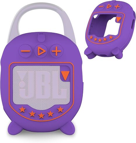 حافظة غطاء من السيليكون لمكبر صوت بلوتوث JBL Clip 5 Ultra Portable، ملحقات جلدية واقية لسماعات JBL Clip 5 Pro Sound Bluetooth Stand (جراب فقط) (أسود) in Kuwait