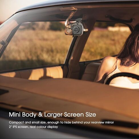 كاميرا Dash Cam أمامية وخلفية، كاميرا Avylet 4K/1080P Wi-Fi Dash للسيارات مع التطبيق، كاميرا Dashcam مزدوجة، شاشة IPS مقاس 2 بوصة، رؤية ليلية فائقة، WDR، وضع ركن السيارة 24 ساعة، زاوية واسعة 170 درجة، مستشعر G، حلقة تسجيل in Kuwait