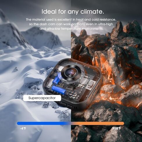 كاميرا Dash Cam أمامية وخلفية، كاميرا Avylet 4K/1080P Wi-Fi Dash للسيارات مع التطبيق، كاميرا Dashcam مزدوجة، شاشة IPS مقاس 2 بوصة، رؤية ليلية فائقة، WDR، وضع ركن السيارة 24 ساعة، زاوية واسعة 170 درجة، مستشعر G، حلقة تسجيل in Kuwait