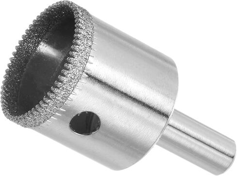 Diamond Hole Saws Drill Bits, 5mm / 3/16" Drilling Diameter, Serrated Nickel Plated Drill Bit - (Applications: for Glass Ceramic Tiles Marble Stone), 2-Pieces in Saudi Arabia