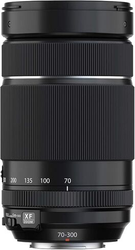 Fujifilm XF 70-300mm f/4-5.6 R LM OIS WR Lens, Black, Bundle with 67mm Digital Essentials Filter Kit and 19x19 Lens Wrap in Saudi Arabia