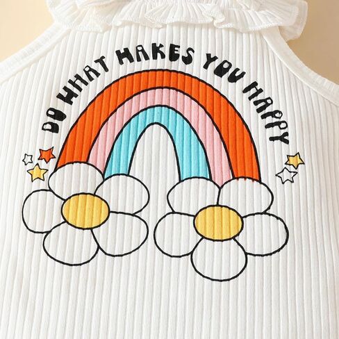 Newborn Girl Outfits Baby Girl Summer Clothes Ruffle Romper Pant with Headband Set Infant Bodysuits in Saudi Arabia