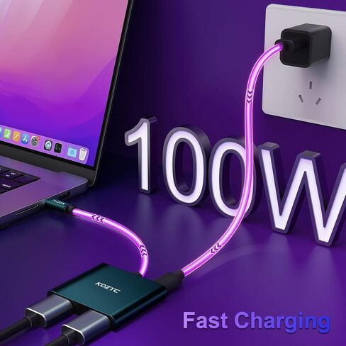 USB C to Dual HDMI Adapter 4K@30Hz, USB C Hub Multiport Adapter with 2xHDMI, USB 3.0, 100W PD, Support USB C to HDMI Splitter Extended Display (MST Only Support Windows), Green in Saudi Arabia