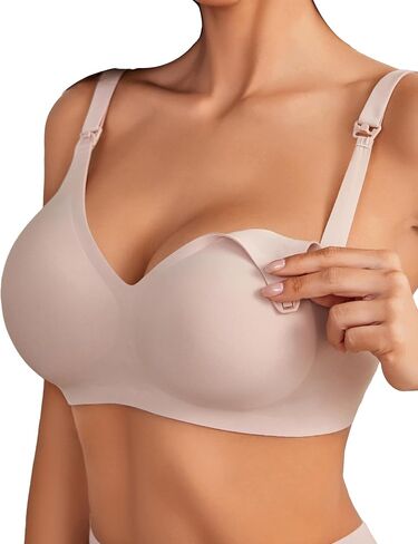 Avidlove Women's Seamless Bras Nursing Bras for Breastfeeding Tshirt Everyday Bra in Saudi Arabia