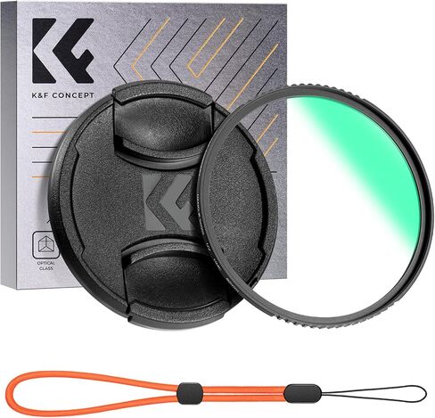 K&F Concept 95mm MC UV Lens Protection Filter with Lens Cap Optical Glass Ultra Slim 18 Multi-Layer Coatings Camera Lens UV Filter (K-Series) in Saudi Arabia