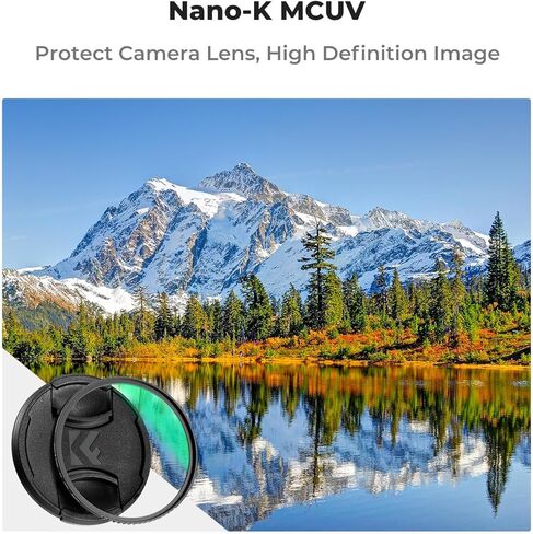 K&F Concept 95mm MC UV Lens Protection Filter with Lens Cap Optical Glass Ultra Slim 18 Multi-Layer Coatings Camera Lens UV Filter (K-Series) in Saudi Arabia