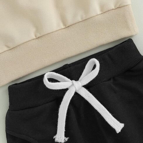 Infant Baby Girl Fall Winter Outfit Daddys Girl Long Pullover Sweatshirt Stretch Pant Toddler Sweatsuit Outfit in Kuwait