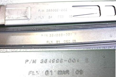 HP حقيقية Proliant Dl320 G3 G4 G5 Dl360 G4 G5 G6 G7 حامل الخادم القضبان 30 بوصة طول اليسار واليمين 364998-001 365002-002 (متجدد) in Saudi Arabia