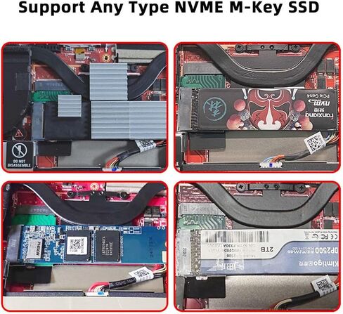 chenyang ROG Ally Gaming Internal M.2 NVME M-Key 2230 to 2280mm SSD Upgrade Extension Adapter in Saudi Arabia