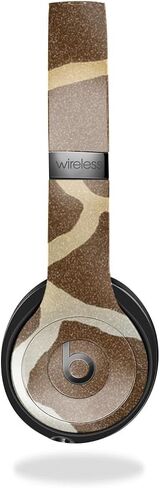 Carbon Fiber Skin Compatible with Beats Solo 4 - Aqua Swirl - Premium 3M Vinyl Protective Wrap Decal Cover - Easy to Apply | Crafted in The USA by MightySkins in Saudi Arabia