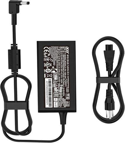 45W Laptop AC Adapter for Acer Aspire 3 ES1-111 ES1-131 ES1-311 ES1-331 ES1-411 ES1-421 ES1-431 ES1-512 ES1-521 ES1-531 E3-111 E3-112 E5-411 Power Charger 19V 2.37A 5.5 * 1.7mm in Kuwait