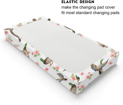 Watercolor Ocean Boat Fishing Baby Changing Pad Cover for Boy Girl 32''x16'' Fishing Lovers Gift Unisex Fitted Diaper Change Table Sheets Sea Marine Fishing Soft Breathable Nursery Changing Table Mat in Saudi Arabia