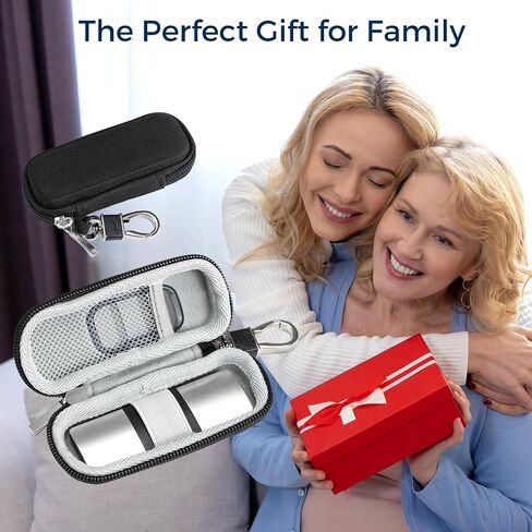 حافظة CoBak لجهاز AliveCor Kardia Mobile ECG/for KardiaMobile 6L لأجهزة Apple وAndroid - حافظة فقط (قماش أكسفورد أسود) in Kuwait
