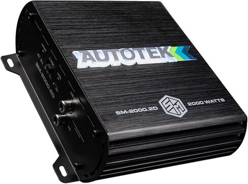 Autotek Street Machine SM-2000.1D 2000 Watt Monoblock Car Audio Amplifier - High Output, Class D, 2 and 4 Ohm Stable, Low Level Input, Mosfet Power Supply in Saudi Arabia