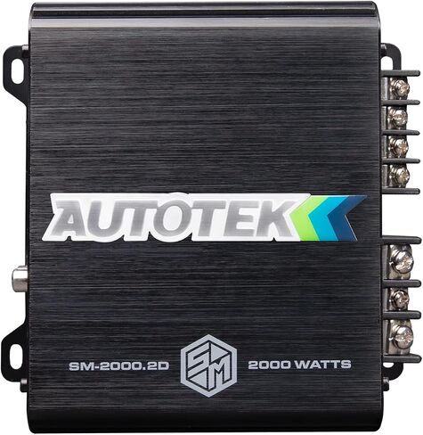 Autotek Street Machine SM-2000.1D 2000 Watt Monoblock Car Audio Amplifier - High Output, Class D, 2 and 4 Ohm Stable, Low Level Input, Mosfet Power Supply in Saudi Arabia