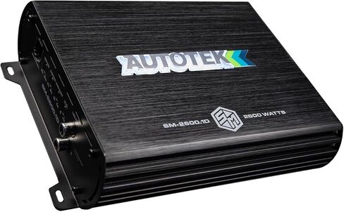 Autotek Street Machine SM-2000.1D 2000 Watt Monoblock Car Audio Amplifier - High Output, Class D, 2 and 4 Ohm Stable, Low Level Input, Mosfet Power Supply in Saudi Arabia
