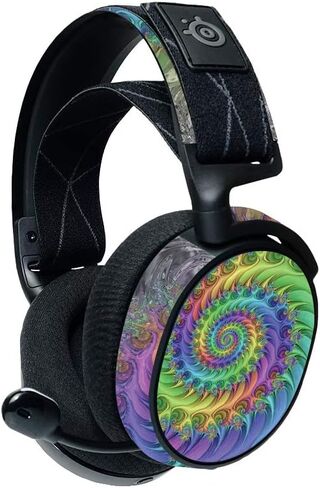 MightySkins Compatible with Steelseries Arctis 7 Gaming Headset (2019) - Centaurus | Protective, Durable, and Unique Vinyl Decal Wrap Cover | Easy to Apply, Remove, and Change Styles | Made In The USA in Saudi Arabia