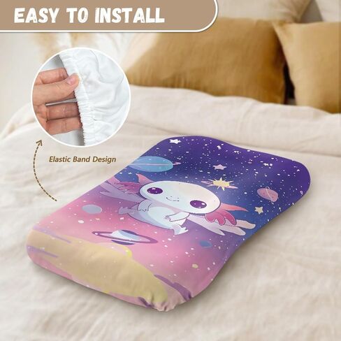 Butterfly Baby Infant Lounger Cover Girls Newborn Snuggle Me Pillow for 0-12 Months Covers Nest Soft Crib Mattress Sheets in Saudi Arabia