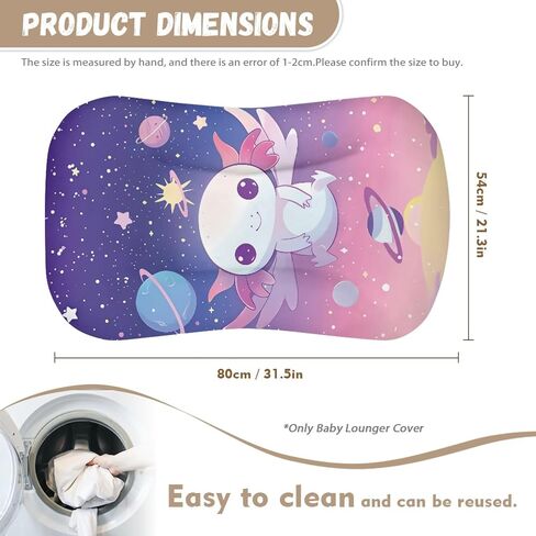 Butterfly Baby Infant Lounger Cover Girls Newborn Snuggle Me Pillow for 0-12 Months Covers Nest Soft Crib Mattress Sheets in Saudi Arabia