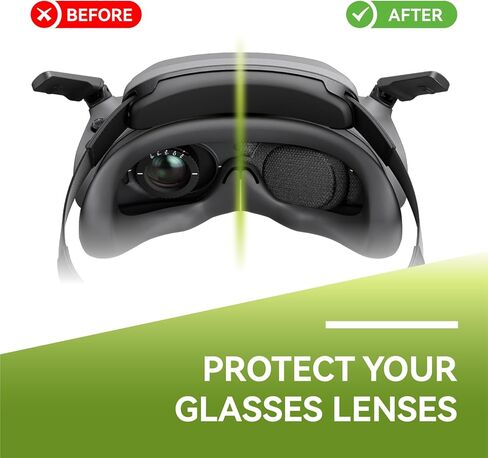غطاء حماية للعدسة متوافق مع نظارات DJI Avata 2 Goggles 3، ملحقات حماية العدسة متوافقة مع DJI Goggles 3 in Kuwait