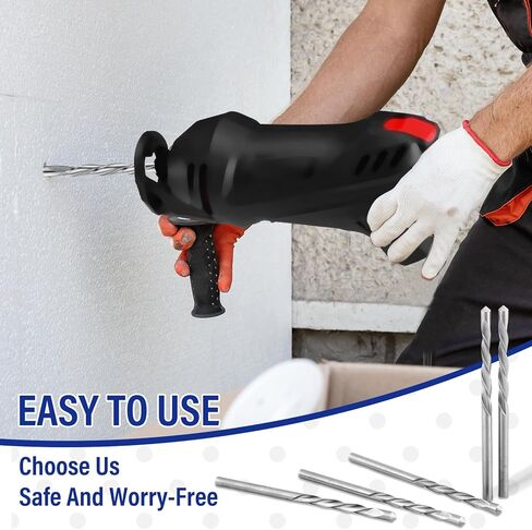 100 Pcs Drywall Bit Drywall Guide Point Cutting Bits Diameter Drywall Router Bits Drywall Tools, Cutting Drywall, for Use with Spiral Saw (1/8") in Saudi Arabia