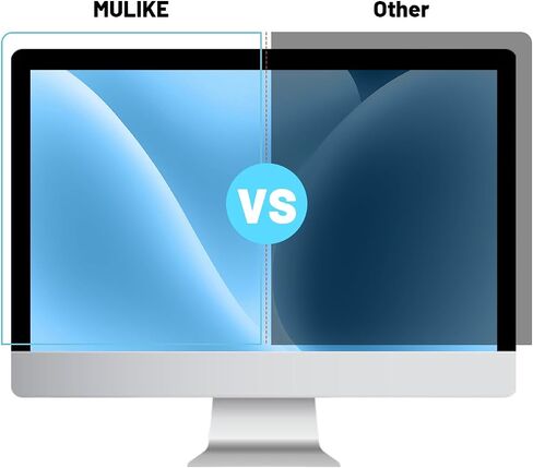 Hanging type Laptop Privacy Screen 14 inch for 16:9 Computer Monitor, 14" Removable Anti Glare Protector Blue Light Filter Shield Compatible with Lenovo Hp Dell Acer Asus Thinkpad Envy Xps in Saudi Arabia