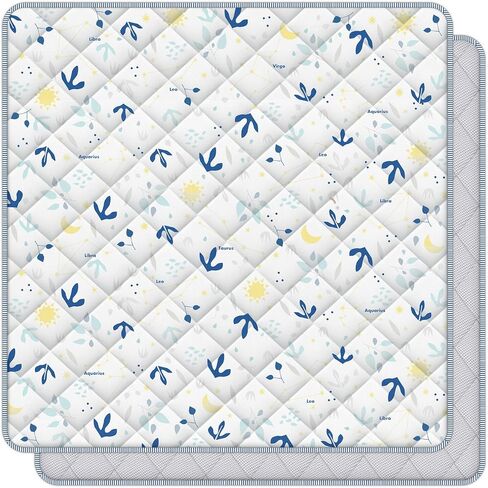 Baby Play Mat for Floor,50"×50"Thick Soft Playpen Mat,One-Piece Play Mats for Babies and Toddlers Infants Kids,Washable Cushioned Baby Matt for Playing in Saudi Arabia