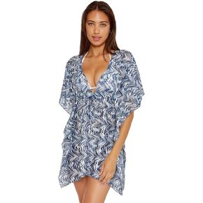 BECCA by Rebecca Virtue Sea Level Crochet Tunic Cover-Up