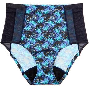 High Waisted Shapewear Period Undies, Reusable Period Underwear, Leak Proof Panties, Lace Tummy Control Panties (1 Pack)