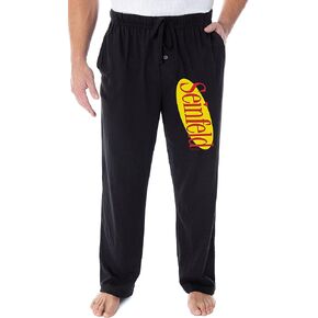 Seinfeld TV Series Men's Classic Logo Lounge Pants Loungewear Pajama Pants