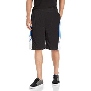WT02 Men's Athletic Active Mesh Shorts, Inseam 12", Lightweight Breathable