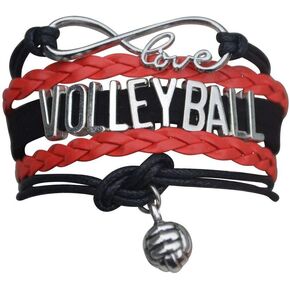 Infinity Collection Volleyball Bracelet- Volleyball Jewelry - Volleyball Gifts for Players