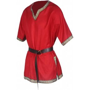Men's Medieval Knight Tunic Renaissance Viking Costume Warrior Halloween Tops