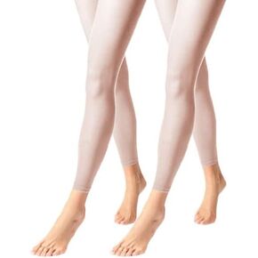 Pack of 2 Dance Tights. Pantyhose for Adult Ballet and Dance