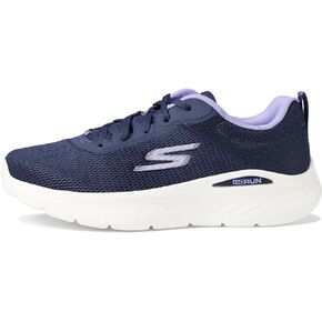 Skechers Women's GO Run LITE-Quick Stride Sneaker, Navy/Lavender, 9