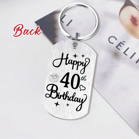 Happy Birthday Gifts for Women Men - Behind you, All Your Memories - Meaningful Birthday Keychain Gifts in Kuwait