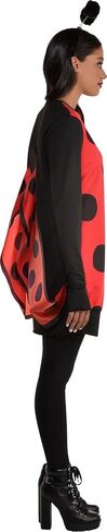 Amscan womens Love BugLady Bug Costume Kit - Black And Red - 1 Set in Saudi Arabia