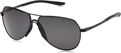 Nike EV1087-001 Outrider P Frame Polarized Grey Lens Sunglasses, Black in Saudi Arabia